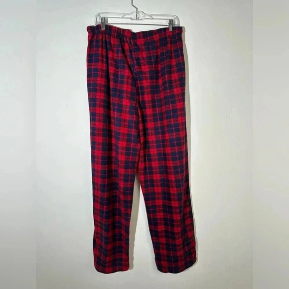 Men’s Plaid Fleece Sleep Pants - Picture 3 of 3